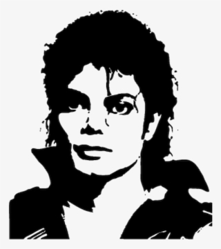 Sweat-shirt Michael Jackson - Black And White Michael Jackson Png #6111236