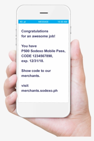 Sample Mobile Pass As Seen Via Sms #6115006