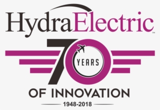 Hydra-electric 70th Anniversary Logo - Hydra Electric Company #6115165
