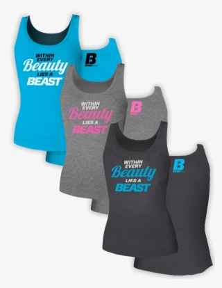 Women's Beauty Beast - Active Tank #6115318