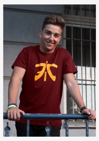 Fnatic Ess Logo Tee, Dark Red #6118505