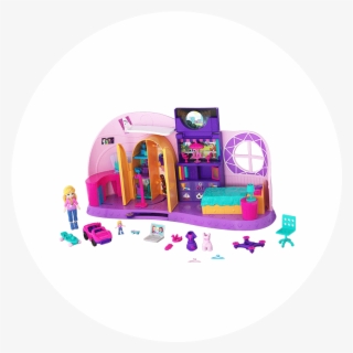 Polly Pocket™ Go Tiny ™ Room Playset With Dolls And #6118645
