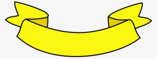 Clip Art Banner Amarelo Png - Imagenes De Unicornios En Png #6118647