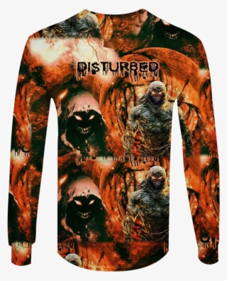 Disturbed 3d Full Printing Long Sleeve - Disturbed - Indestructible (vinyl Lp Record) #6119551