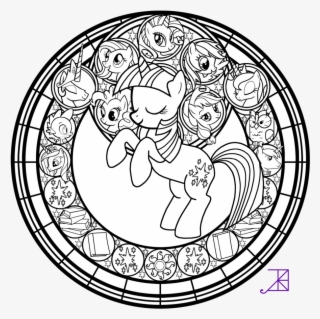 Aierbpmxt Adult Coloring Pages Stained Glass #6121073