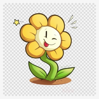 Undertale Flowey Clipart Undertale Flowey Drawing - Undertale Flowey Kawaii #6121763