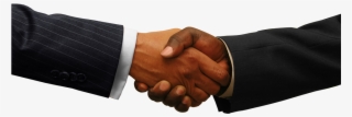 Hands - African American Handshake Png #6121918