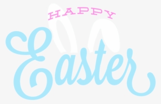 Free Png Happy Easter Png Images Transparent - Gold Lettering #6121919