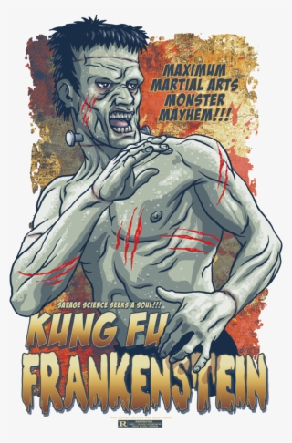 Kung Fu Frankenstein! Backpack By Monarchy70612 #6122116