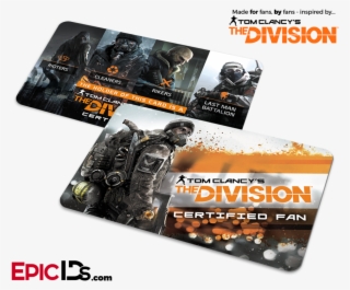 Strategic Homeland Division 'the Division' - Cool Identification Cards #6122516