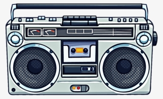 Radio Cassette Boombox Radio Radiocassette - Cassette Tape #6122828