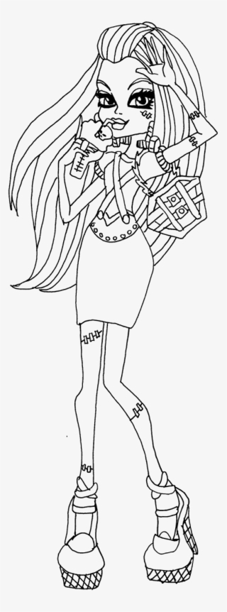 Graphic Black And White Library Bratz Drawing Color - Monster High Tegning Funny #6123340