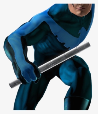 Nightwing Clipart Comic Transparent - Portable Network Graphics #6123674