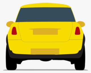 Rear Clipart Back Car - Car #6124124