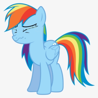 Crying, Edit, Rainbow Dash, Safe, Simple Background, - Mlp Rainbow Dash 