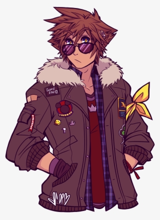“#sora And Big Poofy Jackets Two Of My Favorite Things - Destiny Islanders Sora #6125136