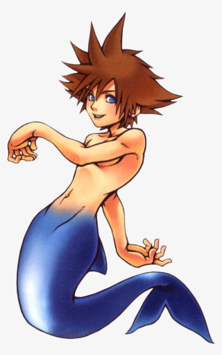 View Samegoogleiqdbsaucenao 1421245751674 , - Kingdom Hearts Sora Mermaid #6125481