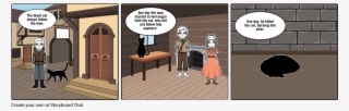 The Black Cat - Cartoon #6125836