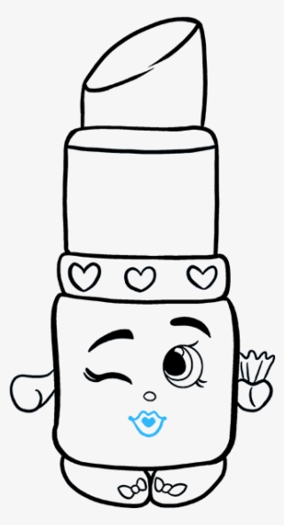 How To Draw Lippy Lips From Shopkins - Easy Shopkins Drawing #6127699 How To Draw Lippy Lips From Shopkins - Easy Shopkins Drawing #6127699
