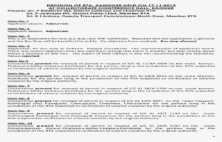 Decision Of Rta, Kannnur Held On - Audex Telecom Industrial Co., Ltd. #6128338