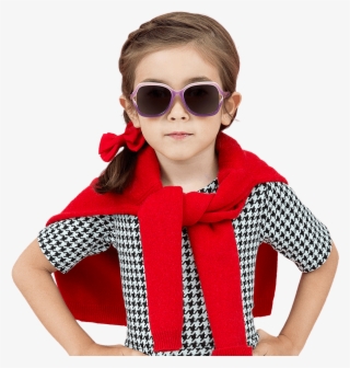 5 Year Old Girl With Preppy Dress Wearing Toucca Kids - Ray-ban Aviator Gradient #6128710