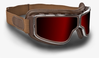 Flight School - Red Aviator Goggles #6128830