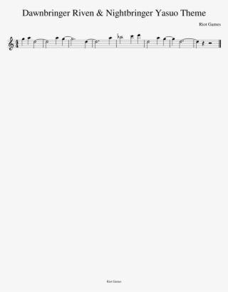 Dawnbringer Riven & Nightbringer Yasuo Theme Sheet - Parallel #6130284