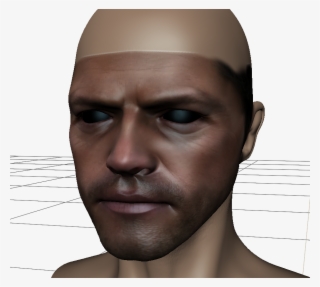 Clip Art Free Stock Likeness Polycount Caspng K - Castiel Face Transparent #6131290