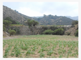 Front View Of A Wall In The Interior Of A Dam - Dam #6131471