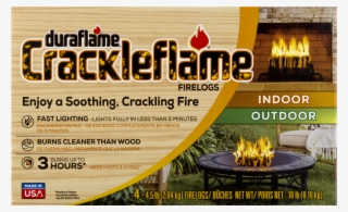 Duraflame® Crackleflame® - Duraflame Crackleflame Fire Logs, 3 Hour - 6 Pack, #6131602