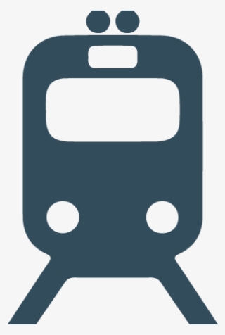 Blue Train Icon Png #6131660