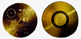 Our Human Legacy The Golden Record On The Voyager Space - Voyager Golden Record Png #6132371