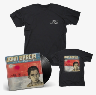 John Garcia And The Band Of Gold / Black Lp T- Shirt - John Garcia And The Band Of Gold #6132774