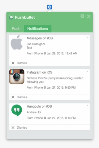 While Much Of Its Core Functionality Is Already Possible - Pushbullet Notification Ios #6133030