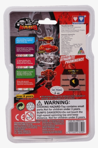 Boys Nado Gold Flame Beyblade - Saw Chain #6133977