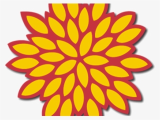 Orange Flower Clipart Chrysanthemum - Marigold Flower Svg #6134359