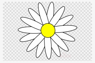 Black And White Sunflower Vector Clipart Drawing Clip - Wedding Border Png #6137556