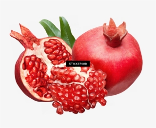 Pomegranate Fruits Nuts - Pomegranate Fruit Png #6138560