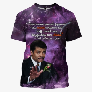 3d Neil Degrasse Tyson Tshirt - Мир Без Хозяина #6139653