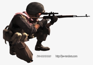 Call Of Duty Ghosts Sniper Png For Kids - Call Of Duty 4 Opfor #6139989