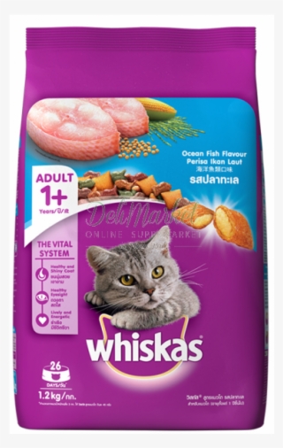 Whiskas Pocket Ocean Fish 1,2kg - Whiskas Cat Food Tuna #6141103