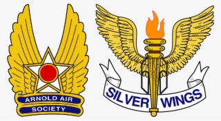 Cropped-arnold Air Silver Wings - Arnold Air Society Silver Wings #6142892