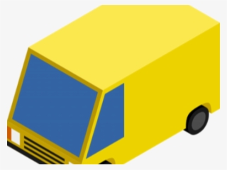 Vans Clipart Box Truck - Truck #6143101