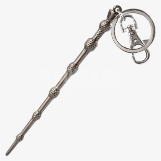 Elder Wand Keychain - Monogram International Marvel Rocket Head Pewter Key #6143933