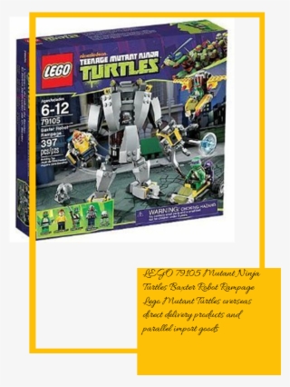 Lego 79105 Mutant Ninja Turtles Baxter Robot Rampage - Lego Turtles Baxter Robot Rampage (79105) #6145322