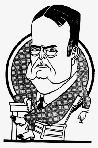 Black And White Download Fat Facial Hair Cartoon - Clip Art #6146770