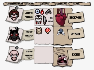 Isaac's Memory [misc]- Http - Binding Of Isaac Rebirth Personnage #6148197