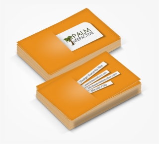Palm Card Mock Up - Mockup Business Card Png #6149646