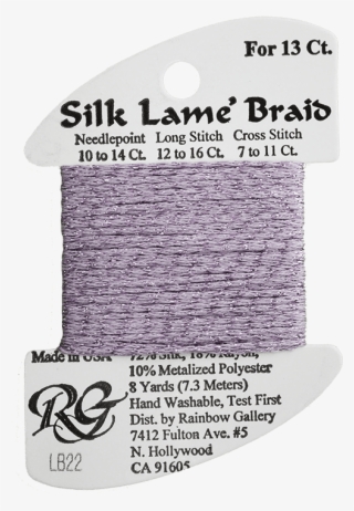 Needlepoint Silk Lame Braid Thread Lb-22 #6149835