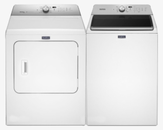 Laundry Pairs Home Kitchen In Sacramento Ca - Maytag 7.0 Cu. Ft. Dryer With Rapid Dry Cycle In White #6150552